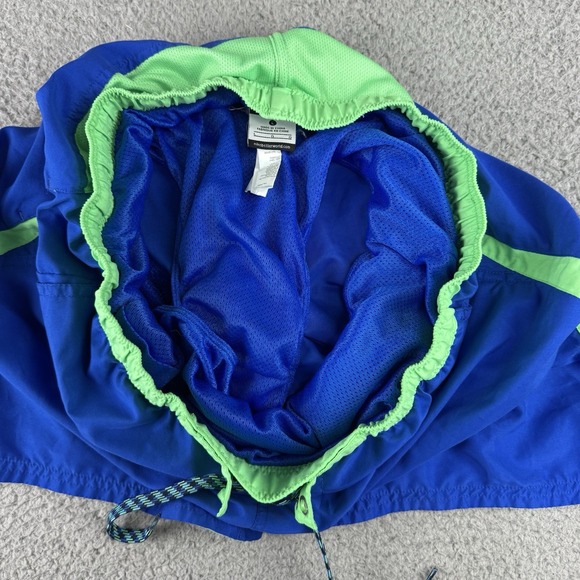 Nike Men's Board Shorts Color Blue Green Size Large Swim Workout - Picture 6 of 13